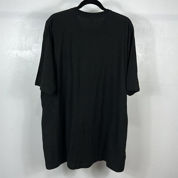 ❤️Last Chance Tultex Unisex Black Bat Shit Crazy Short Sleeve T-shirt Size XXXL - Picture 3 of 8